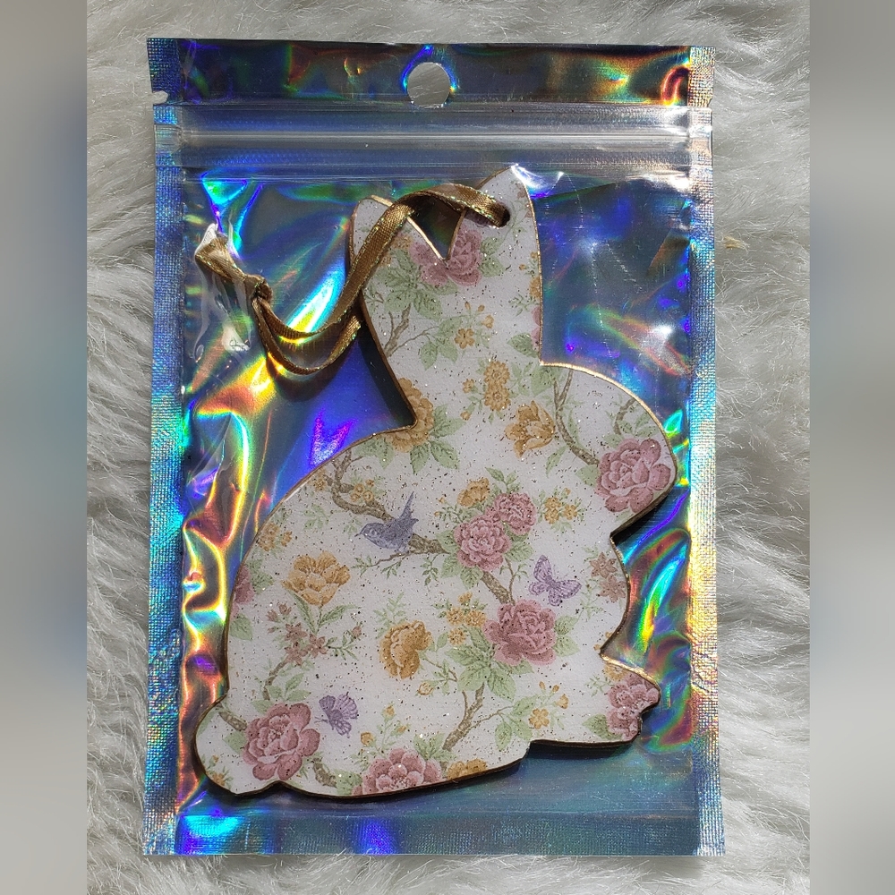 Handmade Spring Bliss Bunny Decor Accessory - Picture 9 of 9